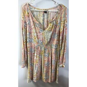 Y2K Boho/Hippy Joe Boxer Dress Size MD Women’s 🩵